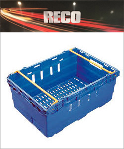 Blue Bale Arm Crates & Trays