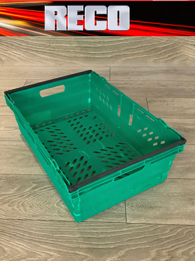STORAGE REMOVAL CRATE 10 x PLASTIC BALE BAIL ARM TRAY BOX 60-40-20 