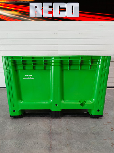 New Green Plastic Pallet Boxes For Sale