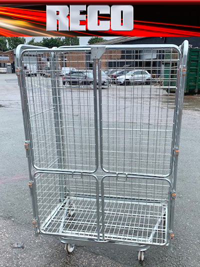 Used 4 Sided Jumbo Roll Cages