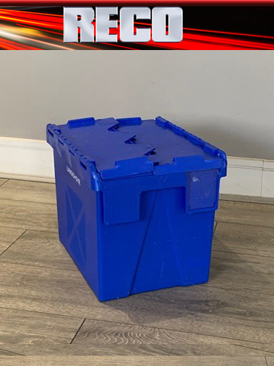 Blue Used Tote Boxes For Sale