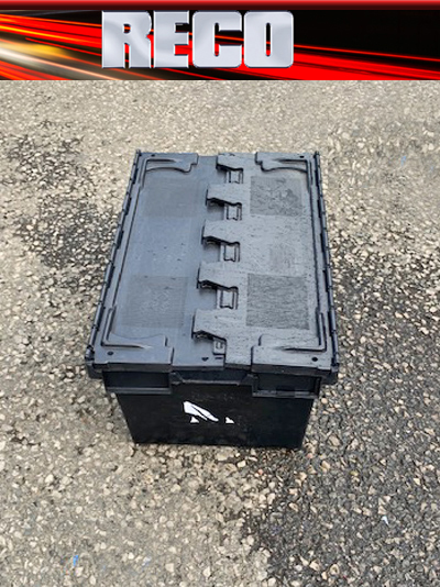 Used Black Tote Boxes For Sale