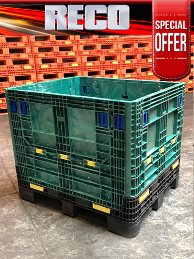 New Plastic Collapsible Pallet Boxes