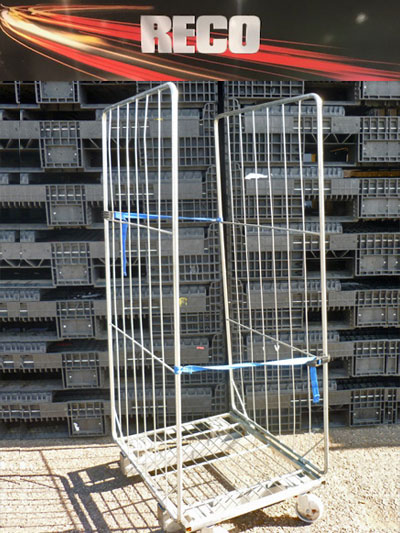 Used 2 Sided Demountable Roll Cages