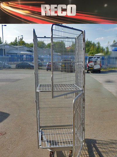 Used Stable Door 4 Sided Mesh Roll Cages