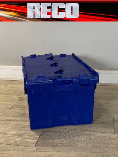 Used Blue Tote Box For Sale